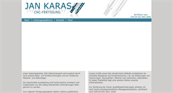 Desktop Screenshot of cnc-karas.de